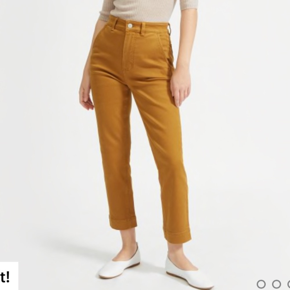 Everlane slim leg crop
